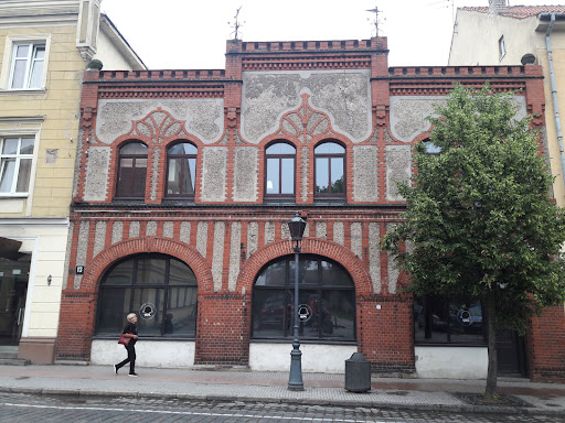 Skulptūra "Senamiesčio paštas"