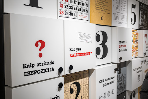 Skriaudžių buities muziejaus Kalendorių ekspozicija